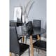 Spisegruppe Venture Home Plaza Ø100 cm med 4st Slim Spisestoler