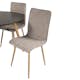 Spisegruppe Venture Home Plaza Ø100 cm med 4st Windu Spisestoler