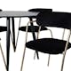 Spisegruppe Venture Home Plaza med 4stk Arrow Stoler