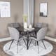 Spisegruppe Venture Home Plaza med 4stk Gemma Stoler