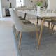 Spisegruppe Venture Home Polar med 6stk Plaza Stoler