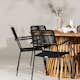 Hagegruppe Venture Home Tucumán med 6 Lindos Lenestoler