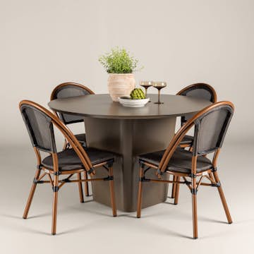 Hagegruppe Venture Home Santa Fe med 4 Guarda Stoler