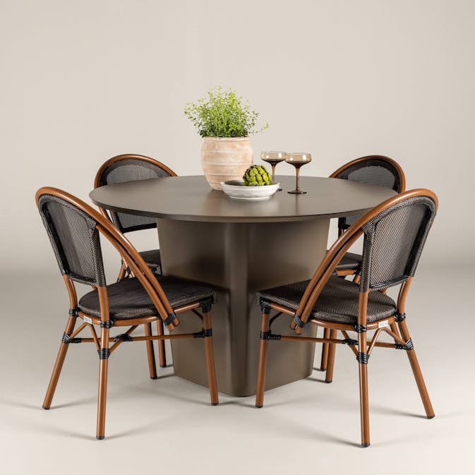 Hagegruppe Venture Home Santa Fe med 4 Guarda Stoler