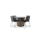Hagegruppe Venture Home Santa Fe med 4 Lindos Stoler