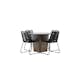 Hagegruppe Venture Home Santa Fe med 4 Lindos Stoler