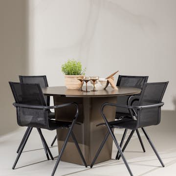 Hagegruppe Venture Home Santa Fe med 4 Alina Stoler