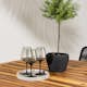 Hagegruppe Venture Home Lumpur med 4 Lindos Lenestoler