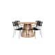 Hagegruppe Venture Home Lumpur med 4 Lindos Lenestoler