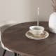 Spisegruppe Venture Home Bootcut Ø110 med 4 stk Velvet Stoler