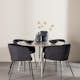 Spisegruppe Venture Home Plaza Ø120 med 4 stk Berit Stoler