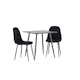 Spisegruppe Venture Home Polar 75 med 2 stk Polar Stoler Teddy