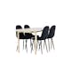Spisegruppe Venture Home Andy 180 med 4 stk Polar Stoler Teddy