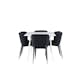 Spisegruppe Venture Home Silar 180 med 6 stk Modesto Stoler