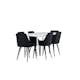 Spisegruppe Venture Home Silar 180 med 6 stk Night Stoler