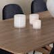 Spisegruppe Venture Home Piazza 180 med 6 stk Polar Stoler Teddy