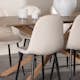 Spisegruppe Venture Home Piazza 180 med 6 stk Polar Stoler Fløyel