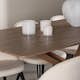 Spisegruppe Venture Home Piazza 180 med 6 stk Velvet Stoler
