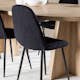 Spisegruppe Venture Home Bootcut 230 med 6 stk Polar Stoler Teddy