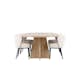 Spisegruppe Venture Home Bootcut 230 med 6 stk Agnes Stoler