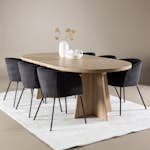 Spisegruppe Venture Home Bootcut 230 med 6 stk Berit Stoler