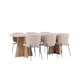 Spisegruppe Venture Home Bootcut 230 med 6 stk Modesto Stoler