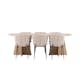Spisegruppe Venture Home Bootcut 230 med 6 stk Modesto Stoler