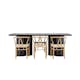 Spisegruppe Venture Home Olivia 210 med 6 stk Alfons Stoler