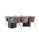 Spisegruppe Venture Home Olivia 210 med 6 stk Berit Stoler
