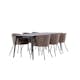 Spisegruppe Venture Home Ellis 230 med 6 stk Berit Stoler
