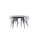 Spisegruppe Venture Home Ellis 230 med 6 stk Chico Stoler