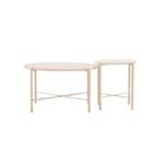 Sofabord Vind Sandhamn Ø70 cm & Ø40 cm