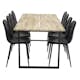 Spisegruppe Venture Home Cirebon med 8 Polar Stoler