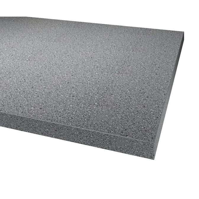 Benkeplate Fibo Laminat 125 Granite Black