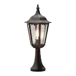 Portlykt Gnosjö Konstsmide Firenze E27 med Stolpe