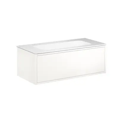 Tvättställskåp Gustavsberg Ducentic 100 cm med Tvättställ i Porslin