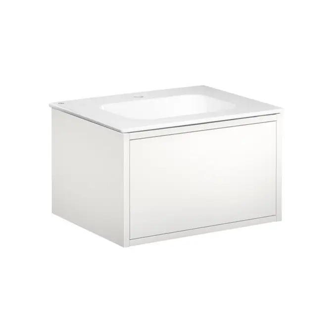 Tvättställskåp Gustavsberg Ducentic 60 cm med Tvättställ i Porslin