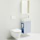 Vegghengt Toalett Laufen Kartell 820337 Rimless exkl Sits