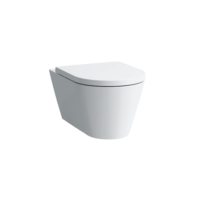 Vegghengt Toalett Laufen Kartell 820337 Rimless exkl Sits