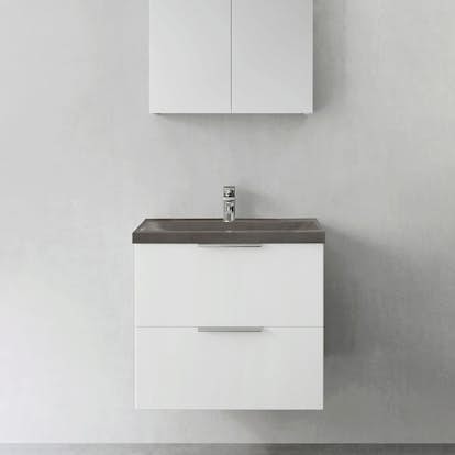 Tvättställsskåp Hafa Shape med Betong Tvättställ