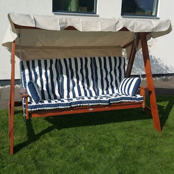 Hammock Eden Wood Mellby 3-seter Brunlasert