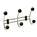 Knaggrekke Habo Berry 3-kroker Svart