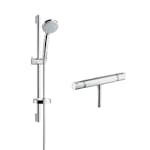 Dusjsett Hansgrohe Croma 100 Vario Ecosmart 65 cm med Blandare Ecostat Comfort