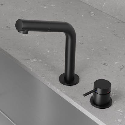 Tvättställsblandare Scandtap Steel Harmonized B2P