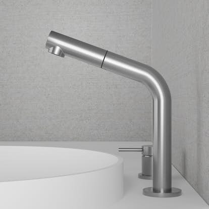 Tvättställsblandare Scandtap Steel Harmonized B2P