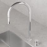 Kjøkkenbatteri Scandtap Steel Harmonized K2P