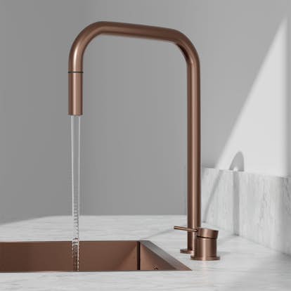 Köksblandare Scandtap Harmonized K2P Square