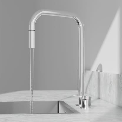 Köksblandare Scandtap Harmonized K2P Square