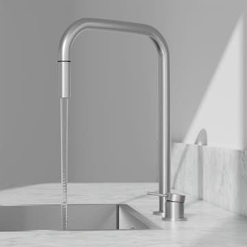 Köksblandare Scandtap Harmonized K2P Square