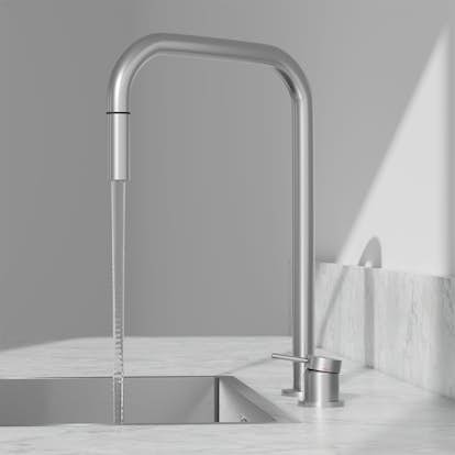 Köksblandare Scandtap Harmonized K2P Square